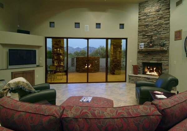 Living Room of Contemporary Design by Sonoran Design Group