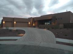 Outside of Stock House Plan #2566