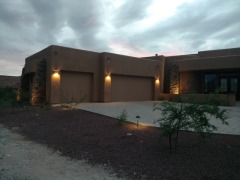 Outside of Stock House Plan #2566