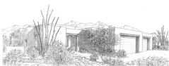 Outside of Stock House Plan #2598