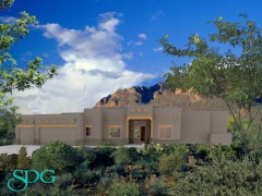 Outside of Stock House Plan #2794