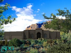 Outside of Stock House Plan #2794