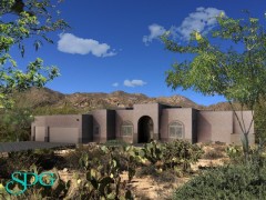 Outside of Stock House Plan #2794