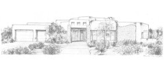 Outside of Stock House Plan #3254