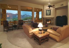 Living Room of Stock House Plan #3254