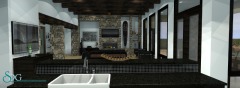Kitchen of Stock House Plan #3338