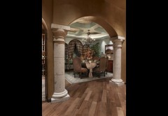 Dining Room of Stock House Plan #4508 by Sonoran Design Group