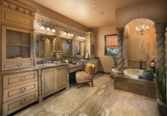 Bathroom of Stock House Plan #4508 by Sonoran Design Group