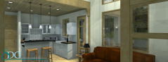 Kitchen of Stock House Plan #1245