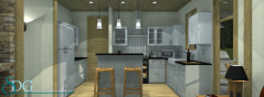 Kitchen of Stock House Plan #1245
