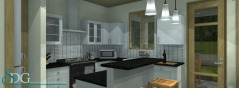Kitchen of Stock House Plan #1245