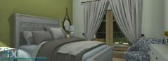 Bedroom of Stock House Plan #1245