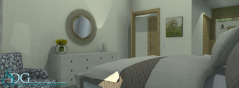Bedroom of Stock House Plan #1245