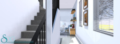 Hallway of Stock House Plan #1713