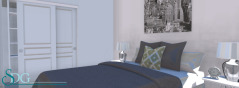 Bedroom of Stock House Plan #1713