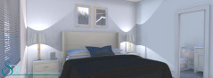 Bedroom of Stock House Plan #1713