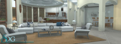Living Room of Stock House Plan #3425