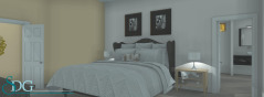 Bedroom of Stock House Plan #3425