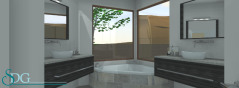 Bathroom of Stock House Plan #3425