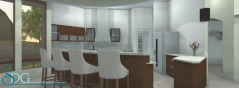 Dining Room of Stock House Plan #3425