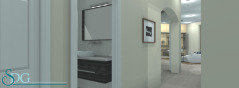 Hallway of Stock House Plan #3425