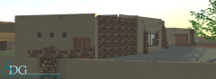 Outside of Stock House Plan #3425