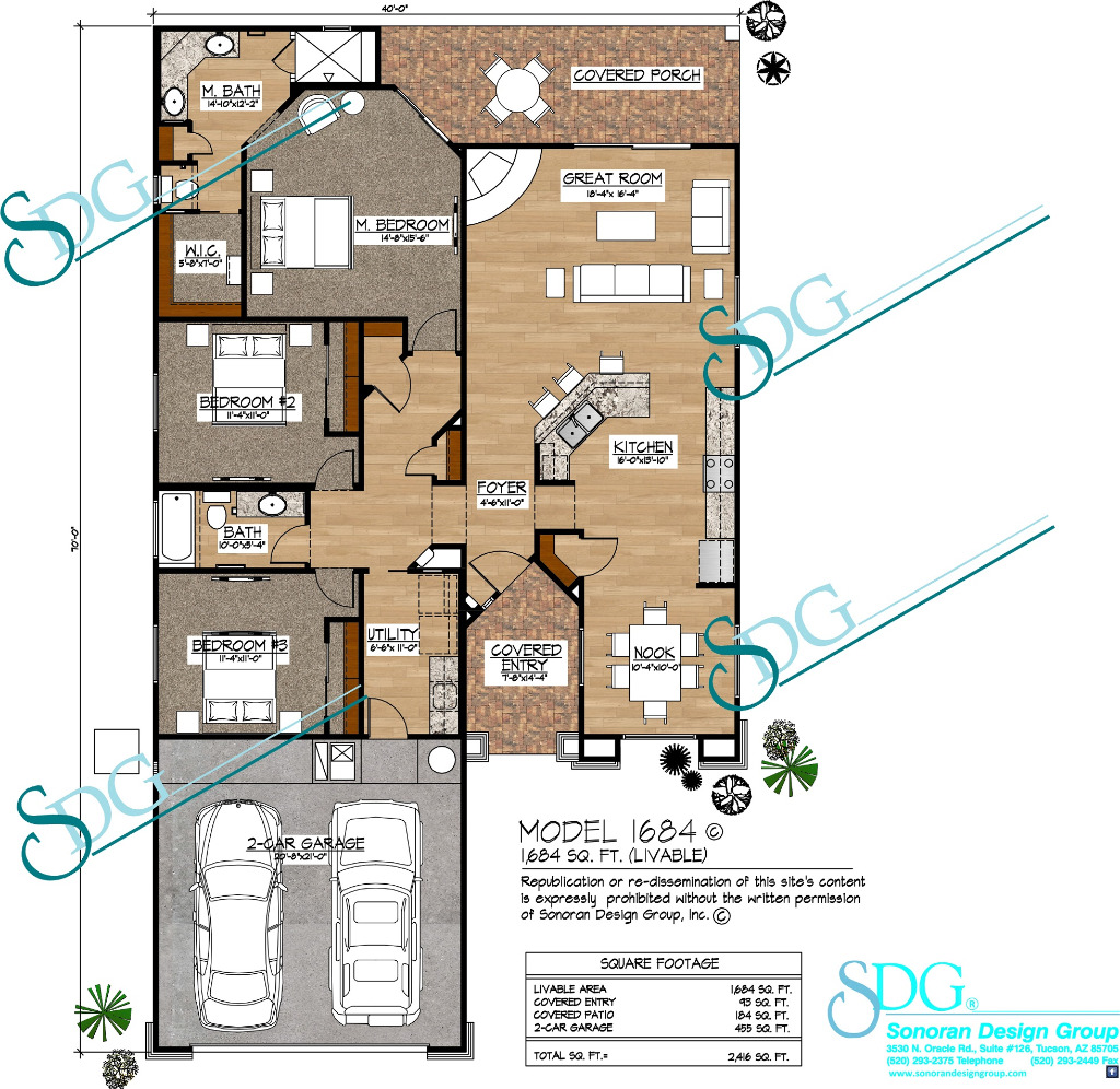 Stock House Plan 1684