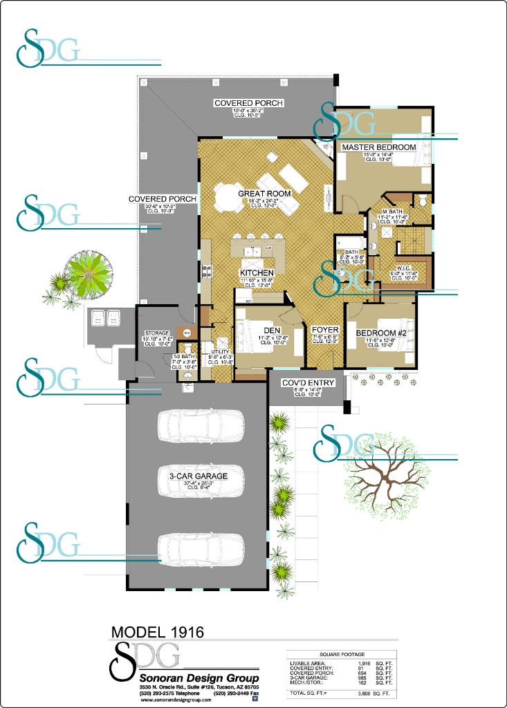 Stock House Plan 1916