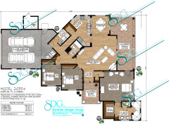 Stock House Plan #2033 Layout