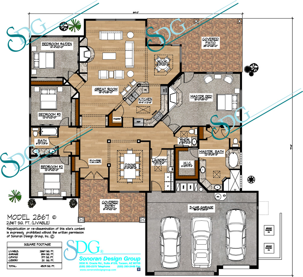 Stock House Plan 2867