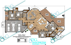 Floor Plan of Stock House Plan #3254