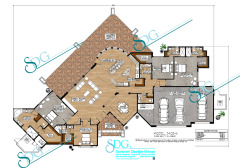 Floor Plan of Stock House Plan #3425