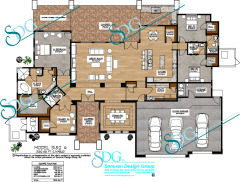 Floor Plan of Stock House Plan #3182