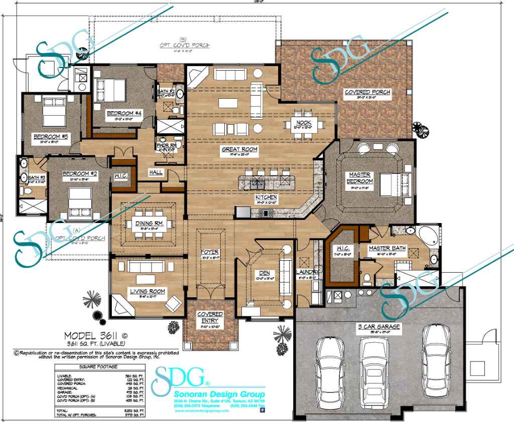 Stock House Plan 3611